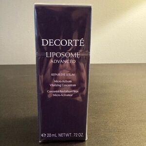 Decorte Liposome Advanced Repair Eye Serum .72 oz 20 ml Full Size NIB Sealed